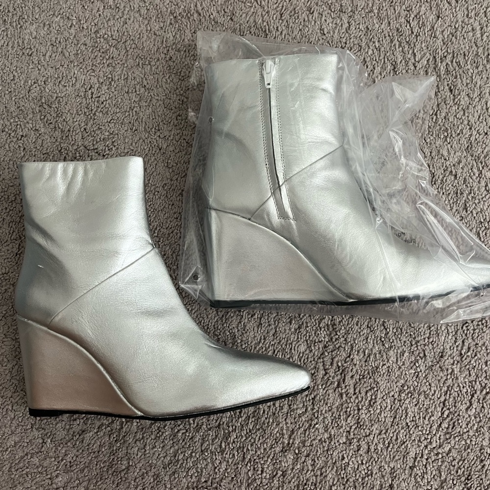 Seychelles Only Girl Silver Boots